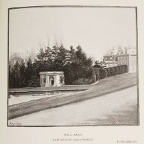 Half-tone of Hall Barn