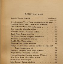 List of illustrations, partial