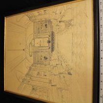 Legislative chanmber with frame