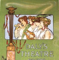 Theater Program, The Great Divide, cover