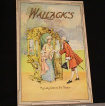 Program cover, My Lady Goes to the Theater