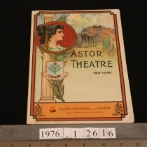 Theatre Program, Paid in Full, cover