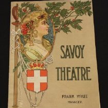 Theater cover, THE MAN OF THE HOUR, front cover