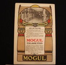 Program, Theatre, back ciover