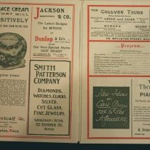 1976.1.2620 Theatre program inside pages