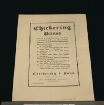 Program, Theatre, Verdi's Requiem, back cover