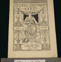 Program, Theatre, Verdi's Requiem, cover