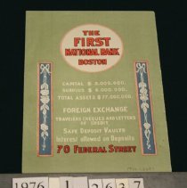 Get Rich Quick, Theater Prgram, back cover