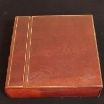 Album to hold music and theater programs, cover