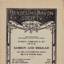 Music Program, cover