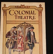 Theater program, The Misleading Lady, cover