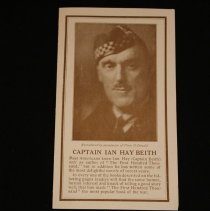 Booklet, books by Captain Ian Hay Beith, cover