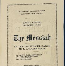 Program, The Messiah, p. 2
