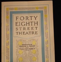 Program, Theater, The 13th Chair, cover