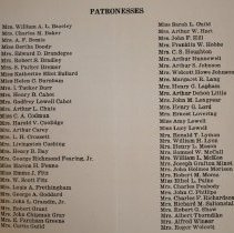 Program, Music, Peace With a Sword, Hora Novissima, Patronesses