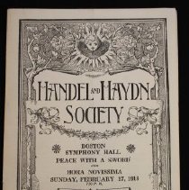 Program, Music, Peace With a Sword, Hora Novissima, cover