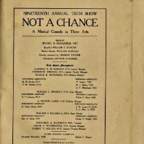 Not A Chance: personnel list