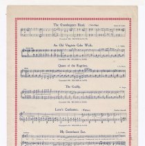 Back cover, "The Daughter of the Regiment"