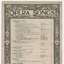 Front cover, "Voi Che Sapete"