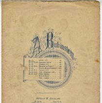 Rubinstein Melodie front cover