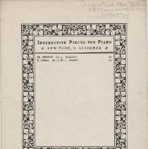 Instructive Pieces For Piano