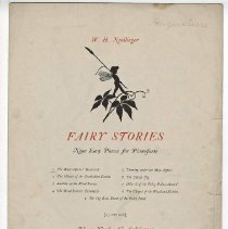 Front cover, "The Water-Sprites' Barcarole"