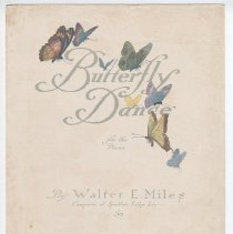 Front cover, "Butterfly Dance"