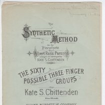 Kate Chittenden, The Synthetic Method, front cover