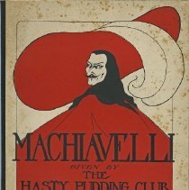 Machiavelli, Hasty Pudding Club, 1905, cover