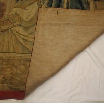 Tapestry back before conservation