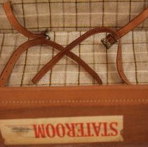 Inside of McKee suitcase