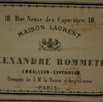 Paris trunk makers mark