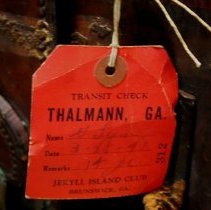 Transit check Lyon suitcase