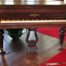Chickering parlor grand piano
