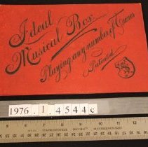 Cardboard cover for music sheets