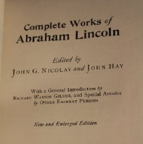 book Abraham Lincoln title