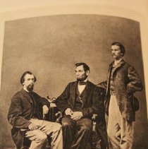 book Abraham Lincoln plate