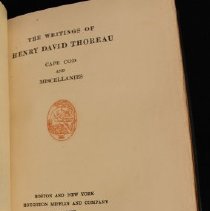 1976.1.4601.4 book Thoreau title page