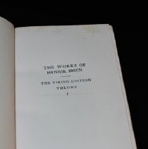 1976.1.4606.1 book Ibsen edition
