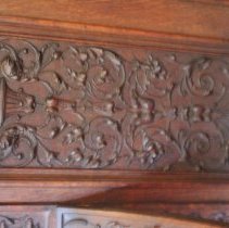 Hall Bench detail