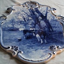 Dutch Delft plaque