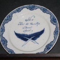Dutch faience charger