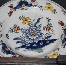 Dutch Delft Faience Dessert Plate