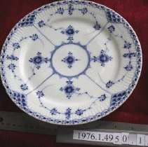 Royal Copenhagen Blue Fluted Dinner Plate
