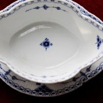 Royal Copenhagen Gravyboat, Sauceboat, above
