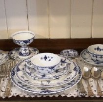 Royal Copenhagen Place Setting including Boullion Cup