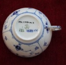 Royal Copenhagen teacup Maker's Mark