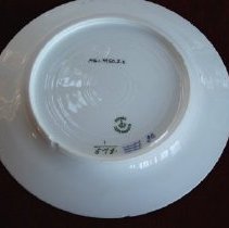 Royal Copenhagen Blue Fluted Luncheon Plate, maker's mark