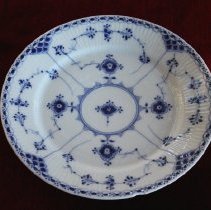 Royal Copenhagen Blue Fluted Luncheon Plate