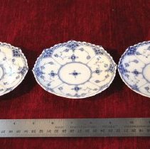 Royal Copenhagen Small Saucers / Teabag Dishes